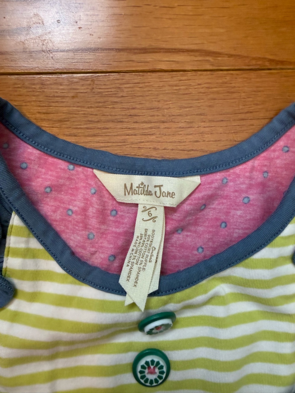 Matilda Jane ‘Put On a Show Cookie Baking’ Layered Twirl Dress - Picture 5 of 5
